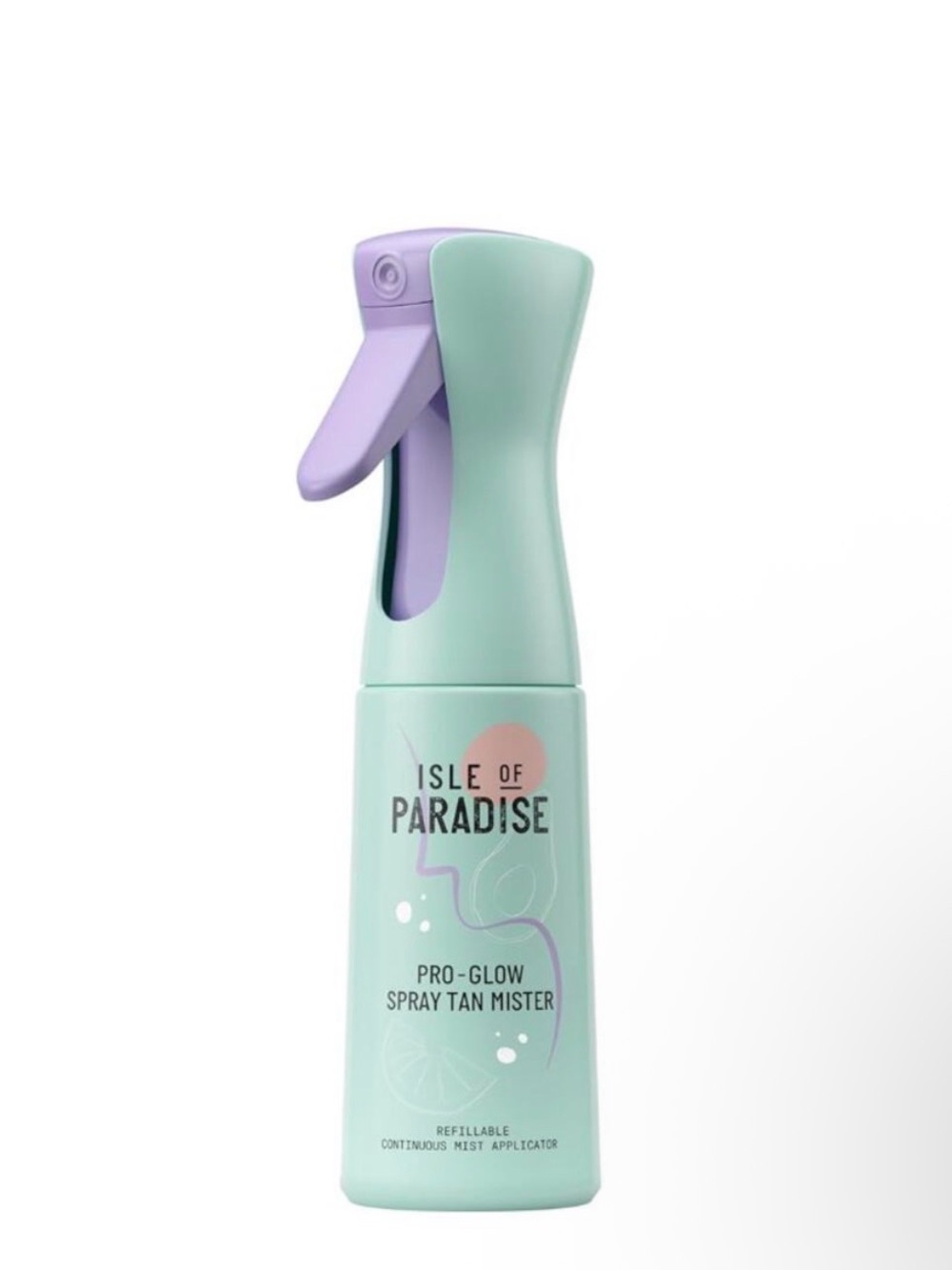 Isle of Paradise Pro-Glow Spray Tan Mister refillable applicator bottle NEW